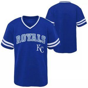 MLB Kansas City Royals Toddler Boys' Pullover Jersey Blue 18M